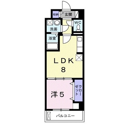 なかもず駅 徒歩10分 3階の物件間取画像